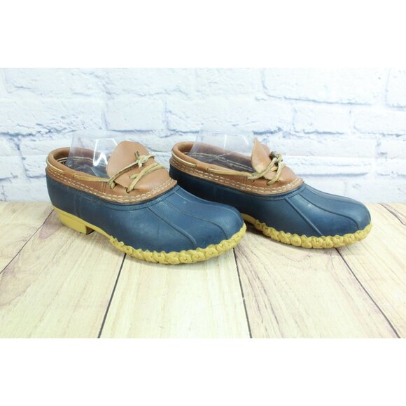 LL Bean Women's Unlined Rubber Moc Bean Boots Size 10 M - Picture 3 of 10